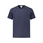 Blaues Baumwoll-T-Shirt für Herren