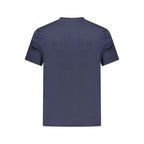 Blaues Baumwoll-T-Shirt für Herren