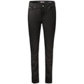 Schwarz Baumwolle Frauen Jeans
