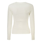 Bianco Viscosa Damenpullover