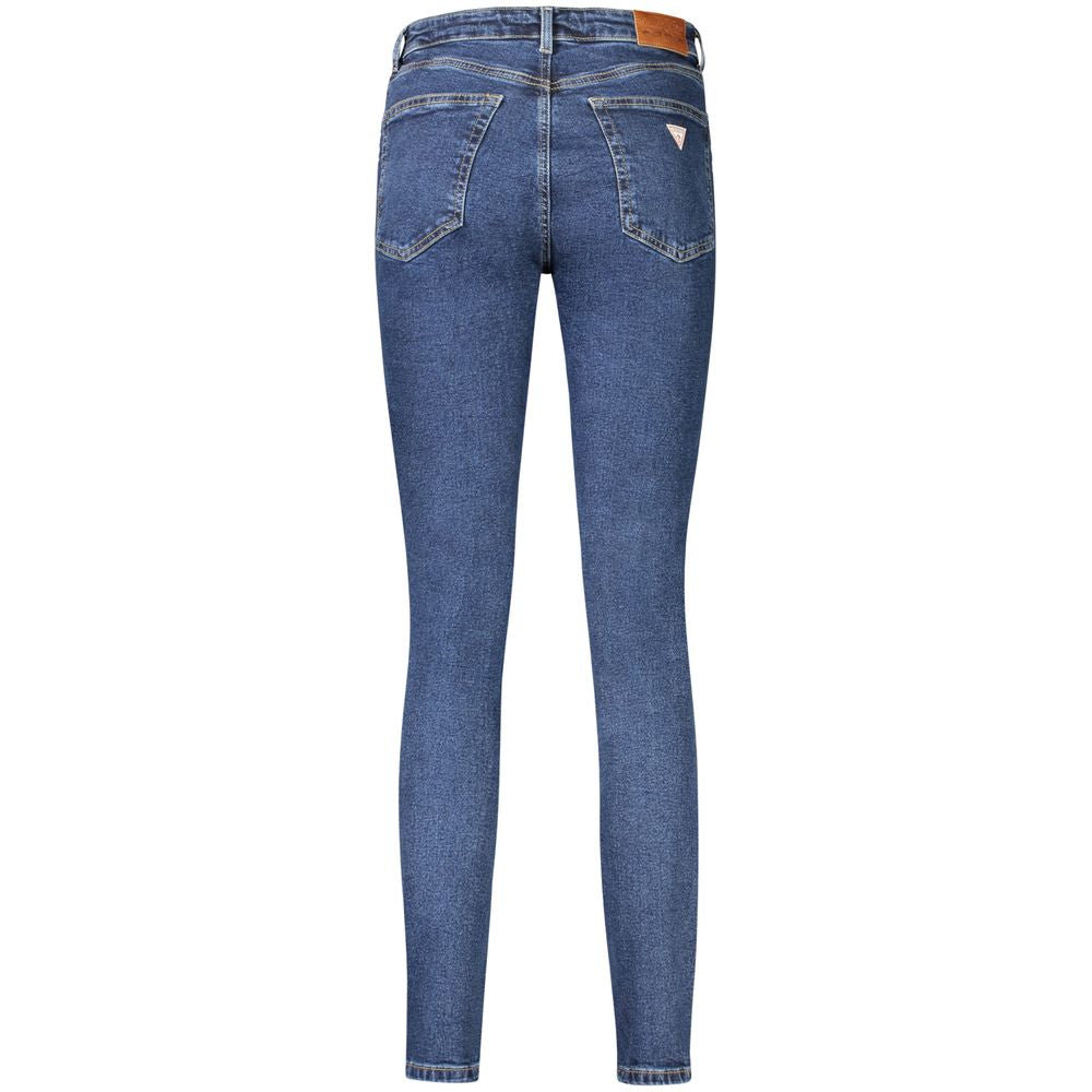Blaue Baumwolljeans aus Denim