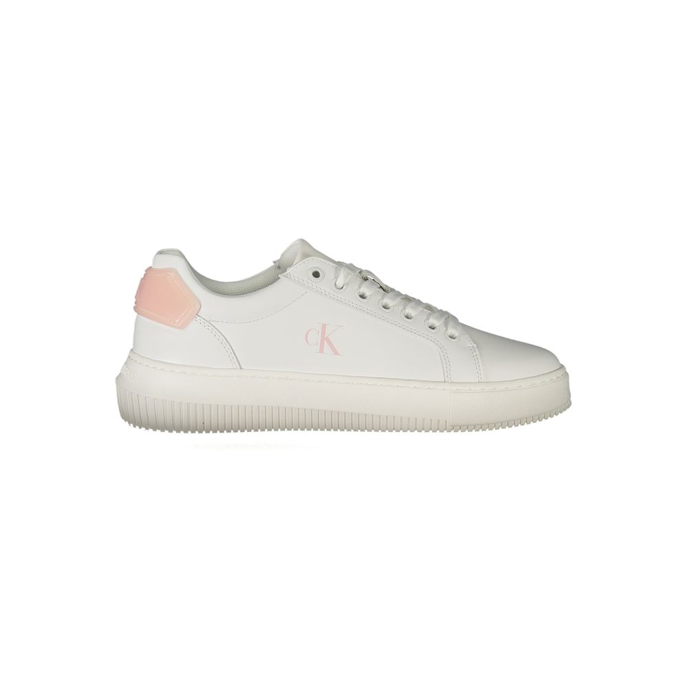 Bianco Poliuretano Donna Sneaker