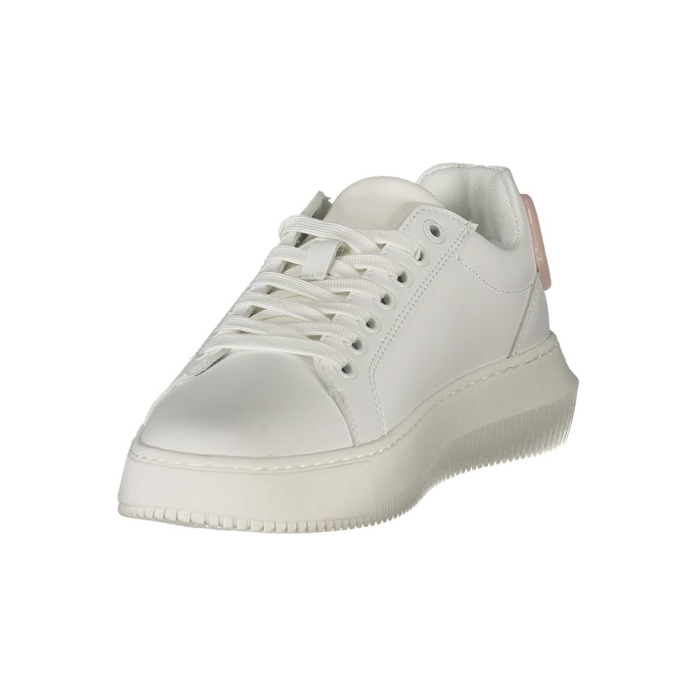 Bianco Poliuretano Donna Sneaker