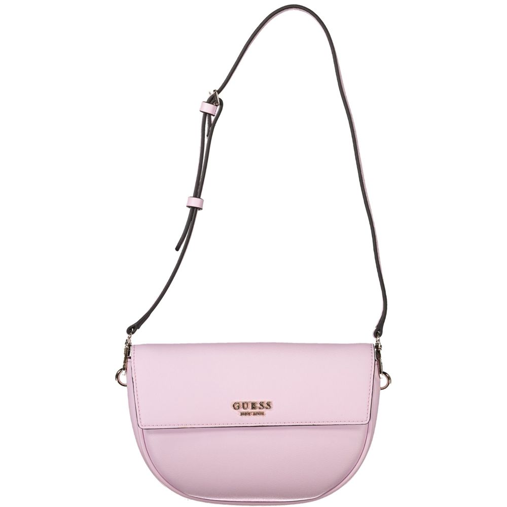 Rosa Poliuretano Damen Handtasche