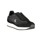 Schwarzes Leder Damen Sneaker