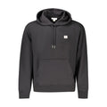 Schwarzer Baumwoll-Sweatshirt
