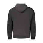 Schwarzer Baumwoll-Sweatshirt