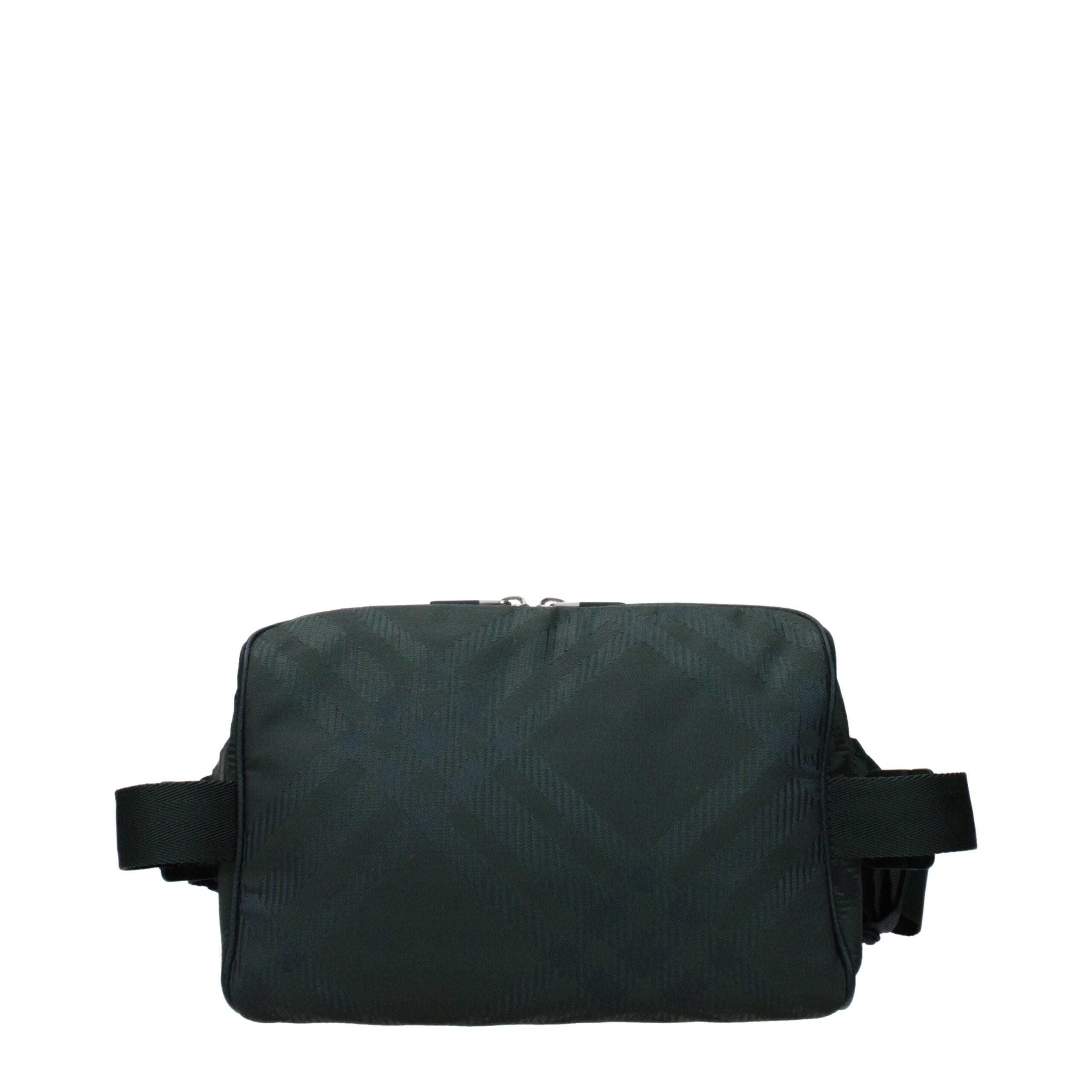 Grüner Nylon-Rucksack