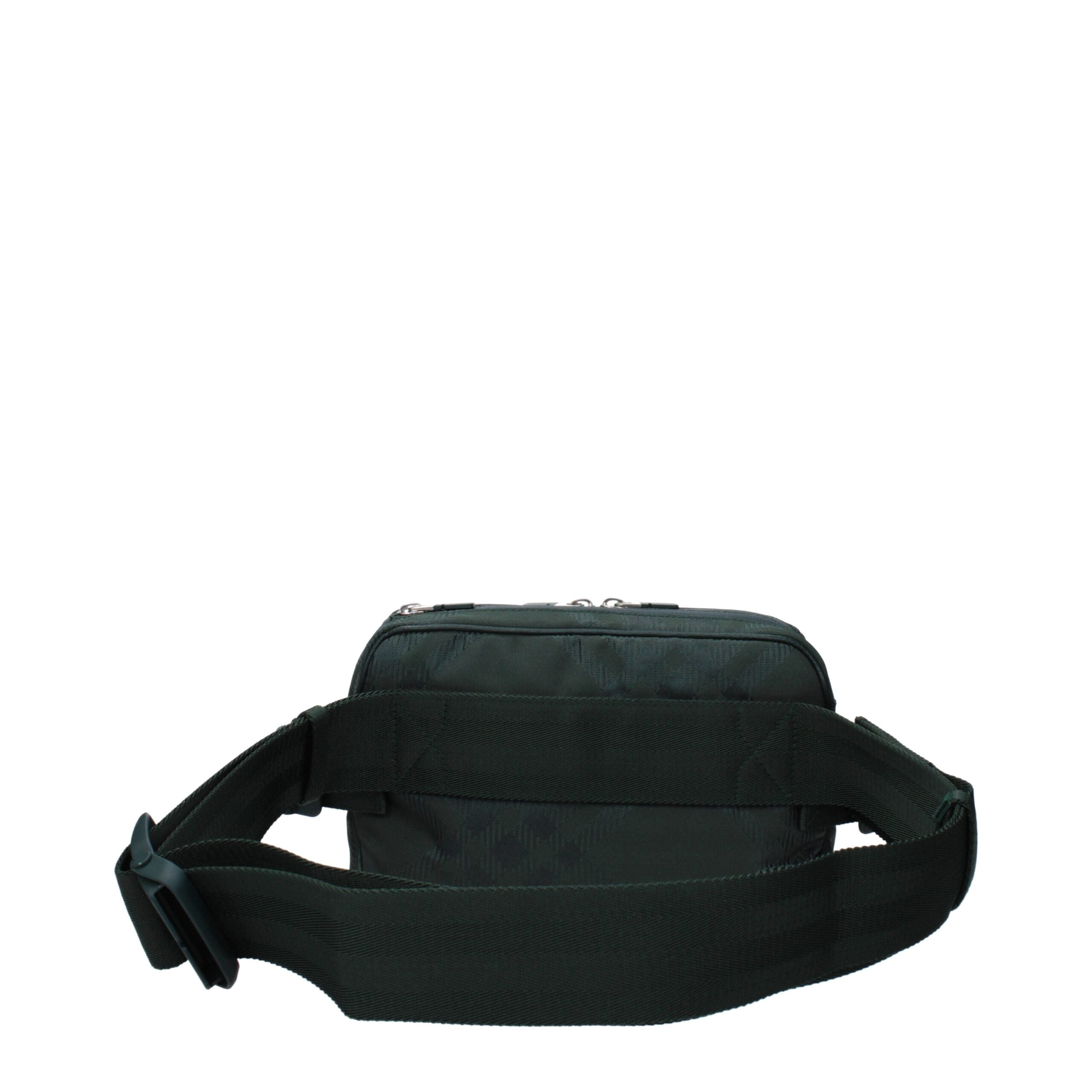 Grüner Nylon-Rucksack