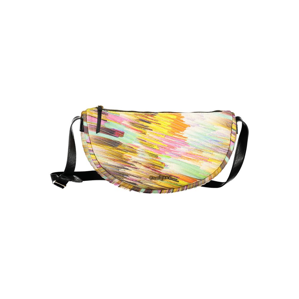 Gelbe Polyester-Handtasche