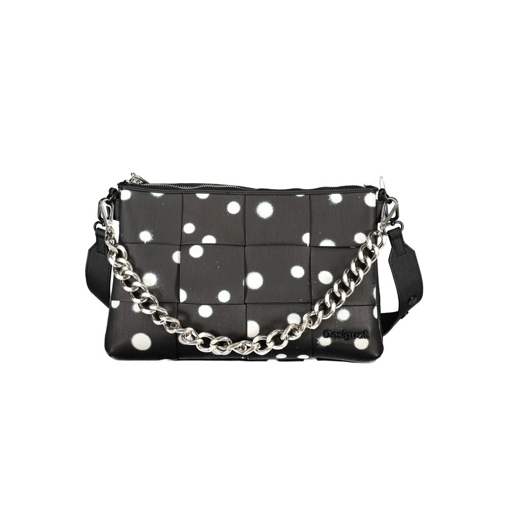 Schwarze Polyethylen-Handtasche