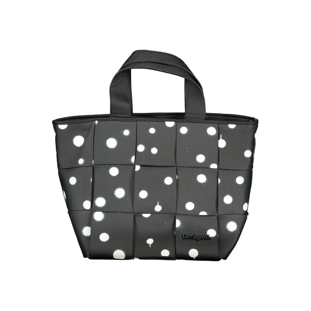 Nero Poliuretano Schultertasche für Damen