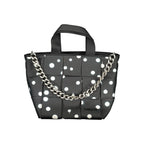 Nero Poliuretano Schultertasche für Damen