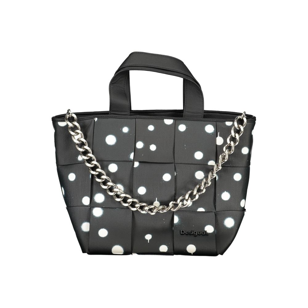 Nero Poliuretano Schultertasche für Damen