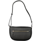 Schwarze Damen-Handtasche aus Polyethylen