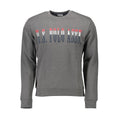 Graues Baumwoll-Sweatshirt für Herren