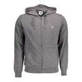 Graues Baumwoll-Sweatshirt für Herren