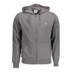 Graues Baumwoll-Sweatshirt für Herren