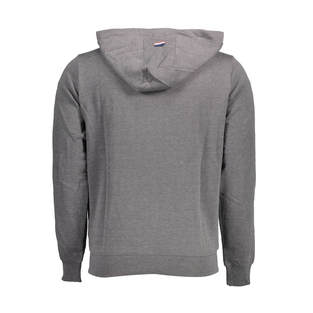 Graues Baumwoll-Sweatshirt für Herren
