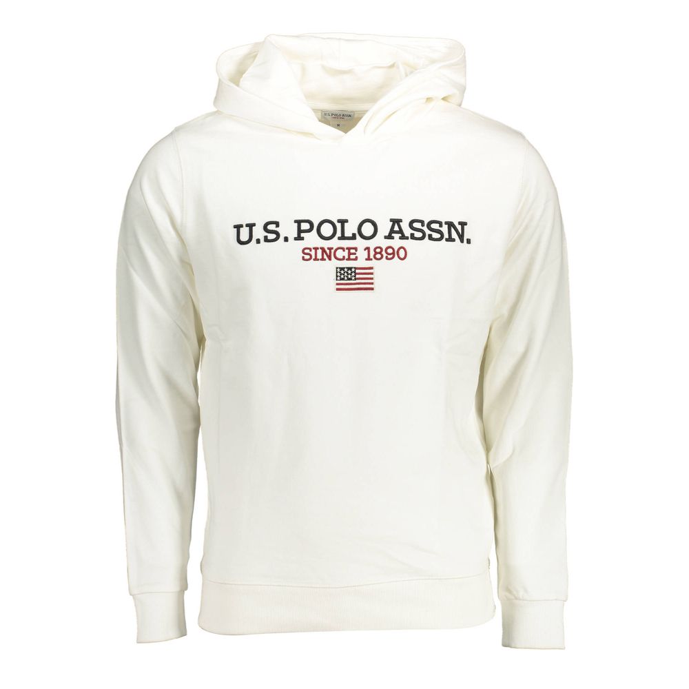 Weißes Herren-Sweatshirt aus Baumwolle