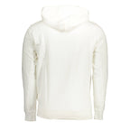 Weißes Herren-Sweatshirt aus Baumwolle