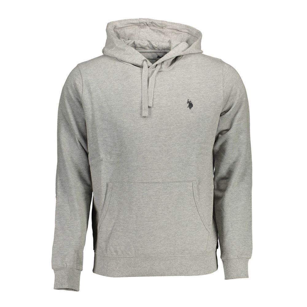 Graues Baumwoll-Sweatshirt für Herren