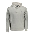 Graues Baumwoll-Sweatshirt für Herren