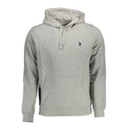 Graues Baumwoll-Sweatshirt für Herren
