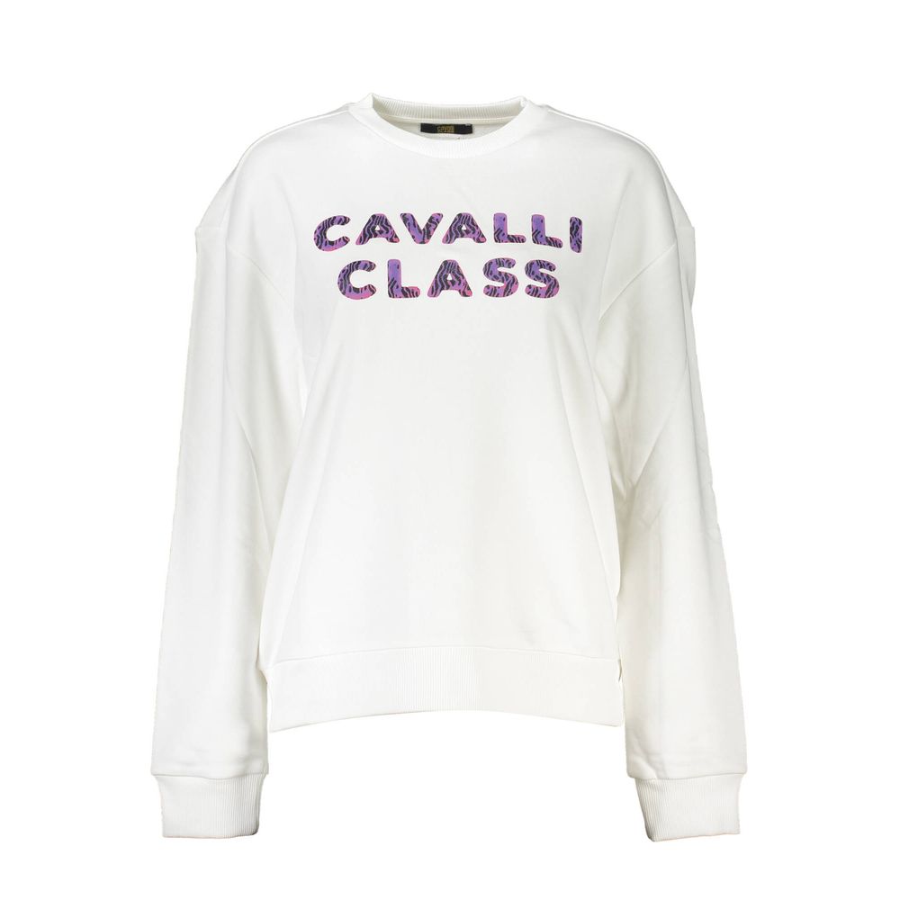 Bianco Baumwoll-Sweatshirt für Damen