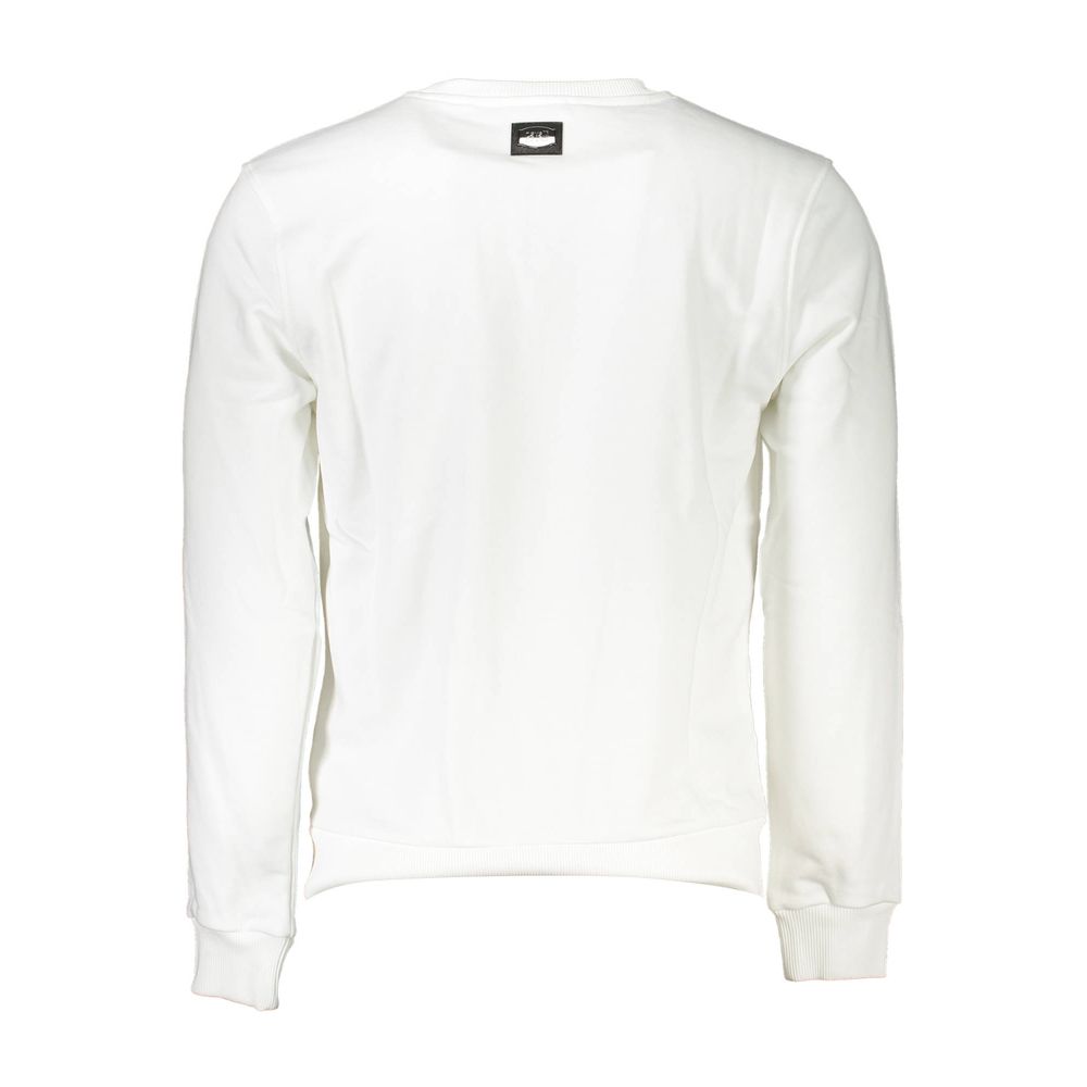 Bianco Baumwoll-Sweatshirt für Herren