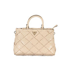 Rosa Polyethylen-Handtasche