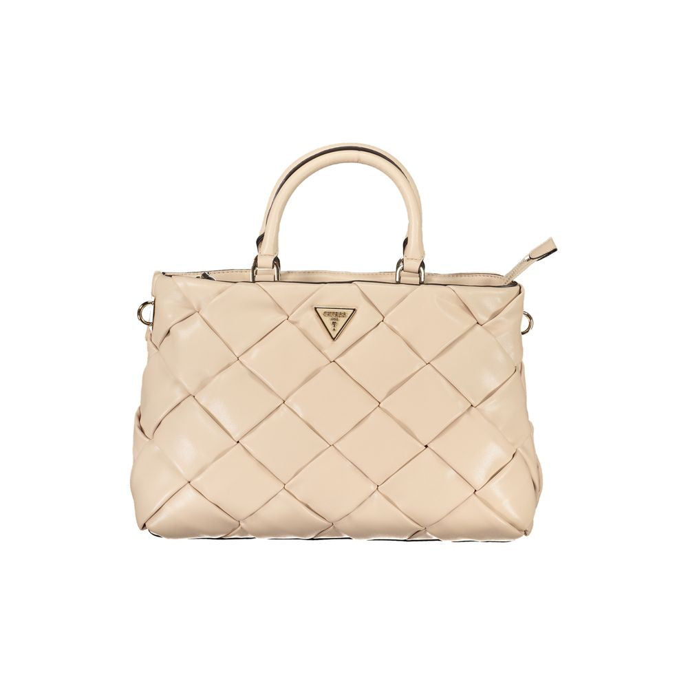 Rosa Polyethylen-Handtasche
