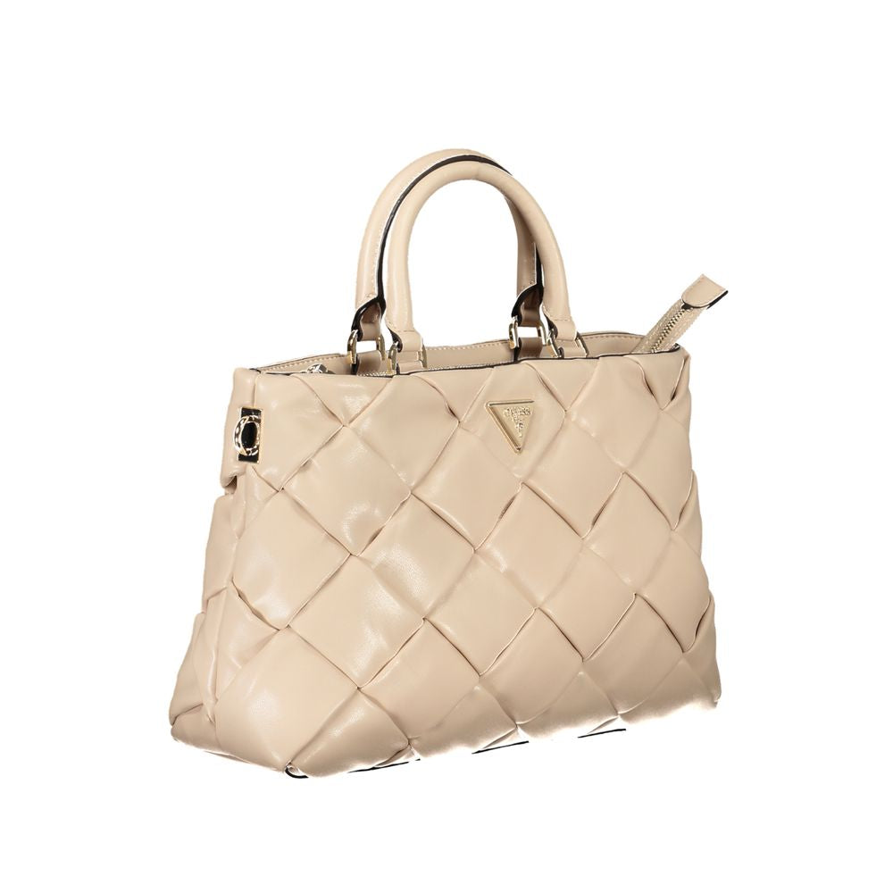 Rosa Polyethylen-Handtasche