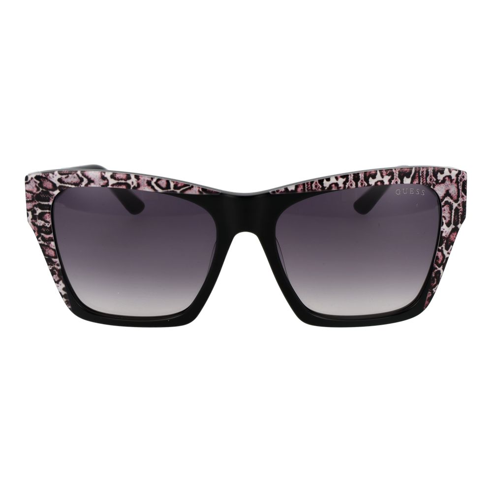 Schwarze Sonnenbrille aus Acetat