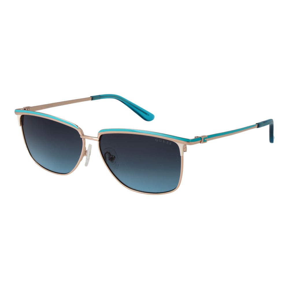 Goldfarbene Sonnenbrille aus Metall 1063196