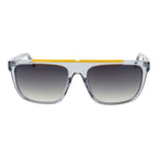 Graue Sonnenbrille aus Edelstahl