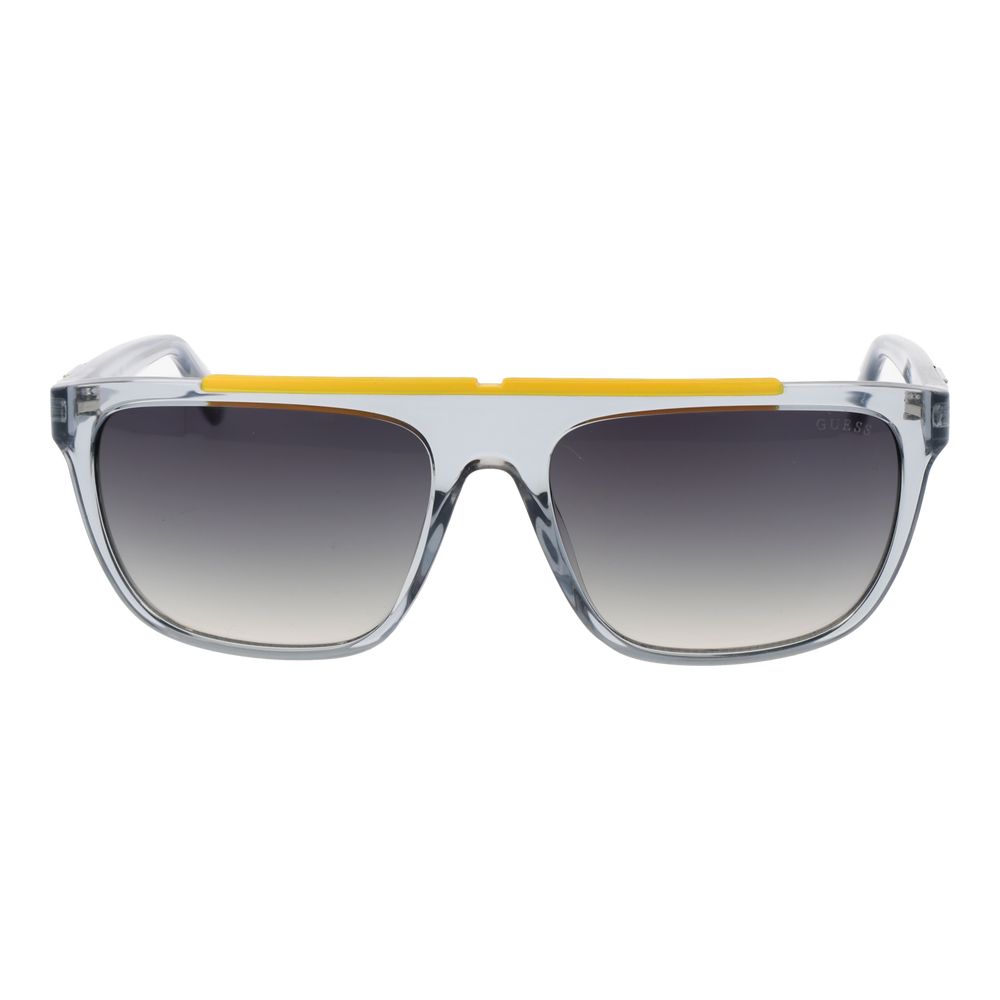 Graue Sonnenbrille aus Edelstahl