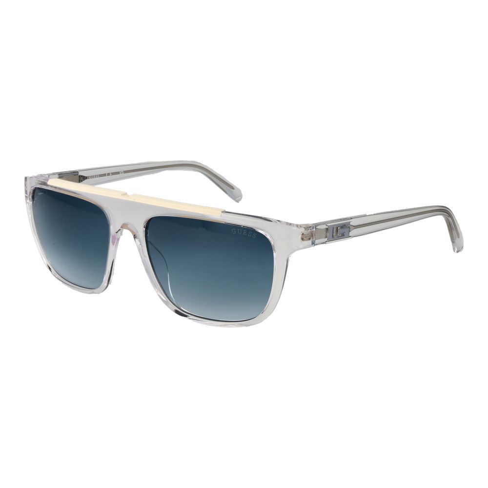 Transparente Sonnenbrille aus Edelstahl Guess