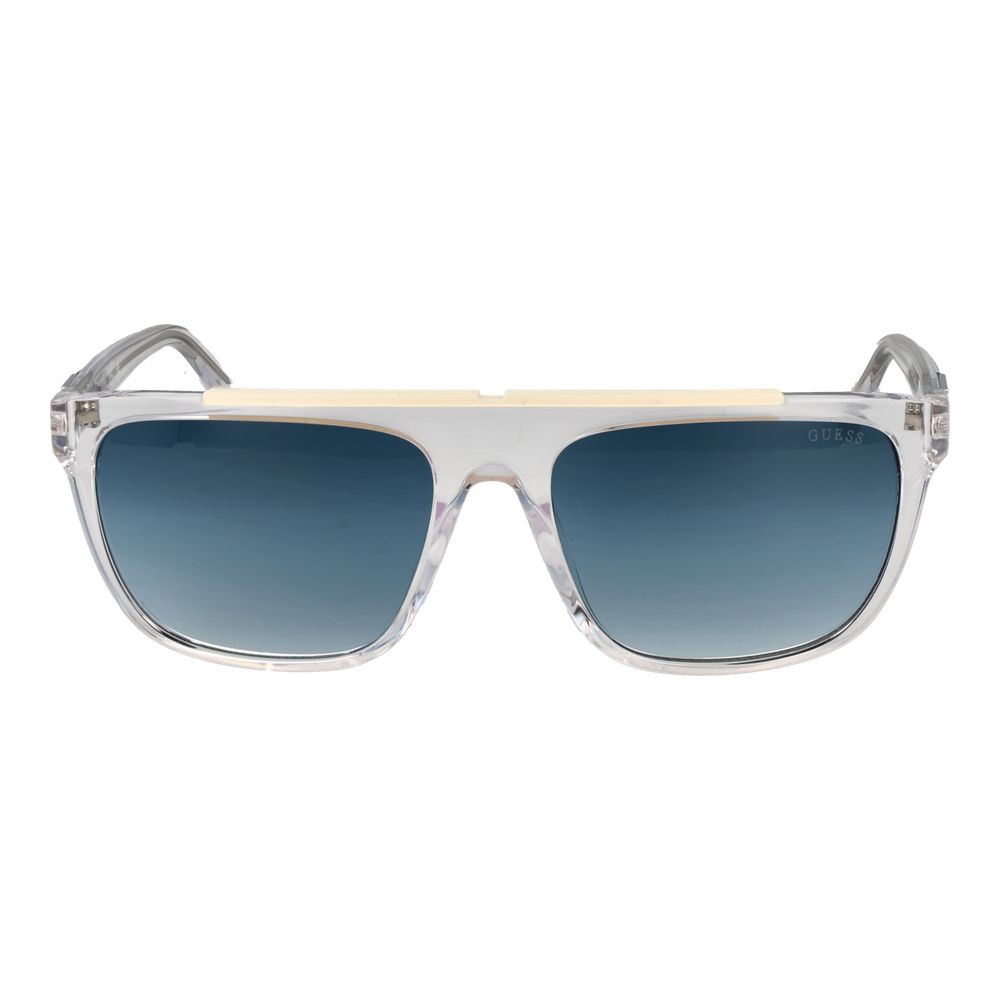 Transparente Sonnenbrille aus Edelstahl Guess