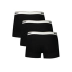 Schwarz Baumwolle Männer Boxer Short