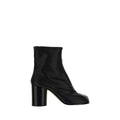 Schwarze Lammleder-Ankle Boots Ovis Aries Aries