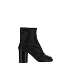 Schwarze Lammleder-Ankle Boots Ovis Aries Aries
