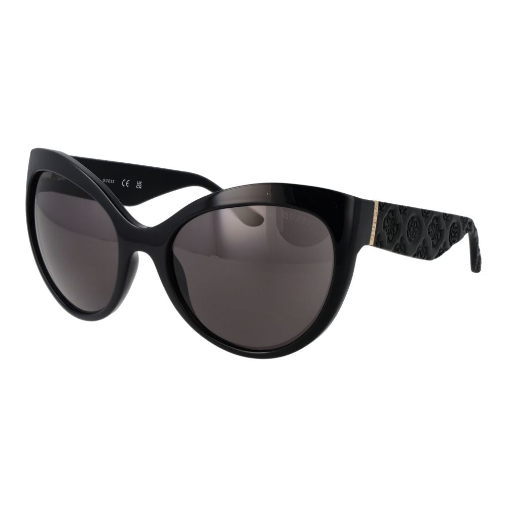 Schwarze Sonnenbrille aus Kunststoff