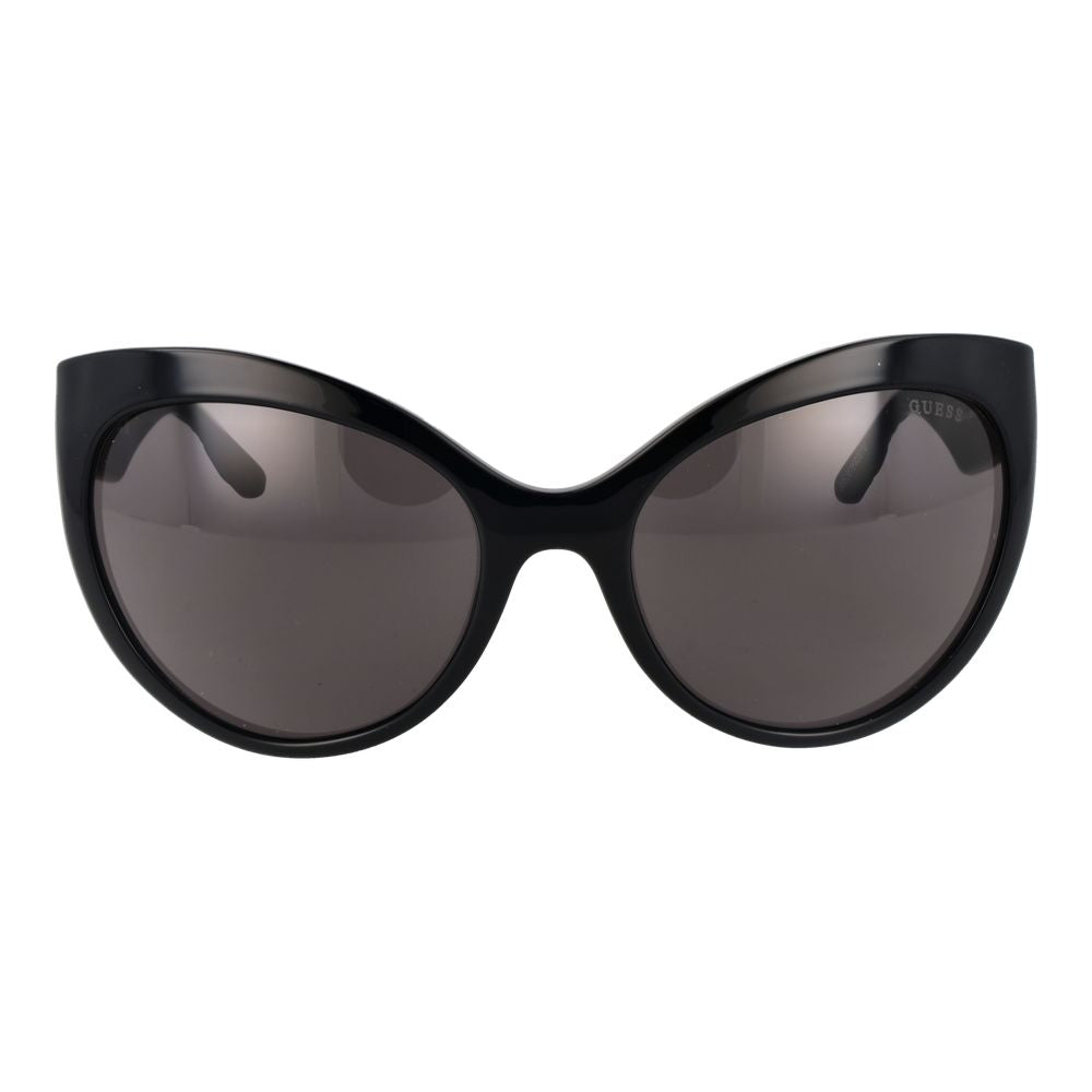 Schwarze Sonnenbrille aus Kunststoff