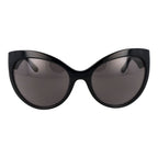 Schwarze Sonnenbrille aus Kunststoff