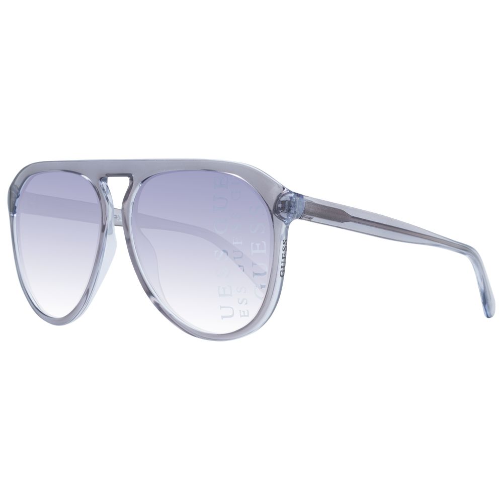 Graue Sonnenbrille aus Kunststoff
