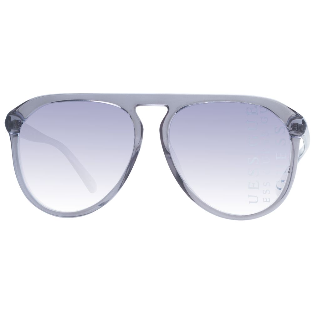 Graue Sonnenbrille aus Kunststoff