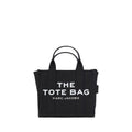 Schwarze Baumwoll-Handtasche