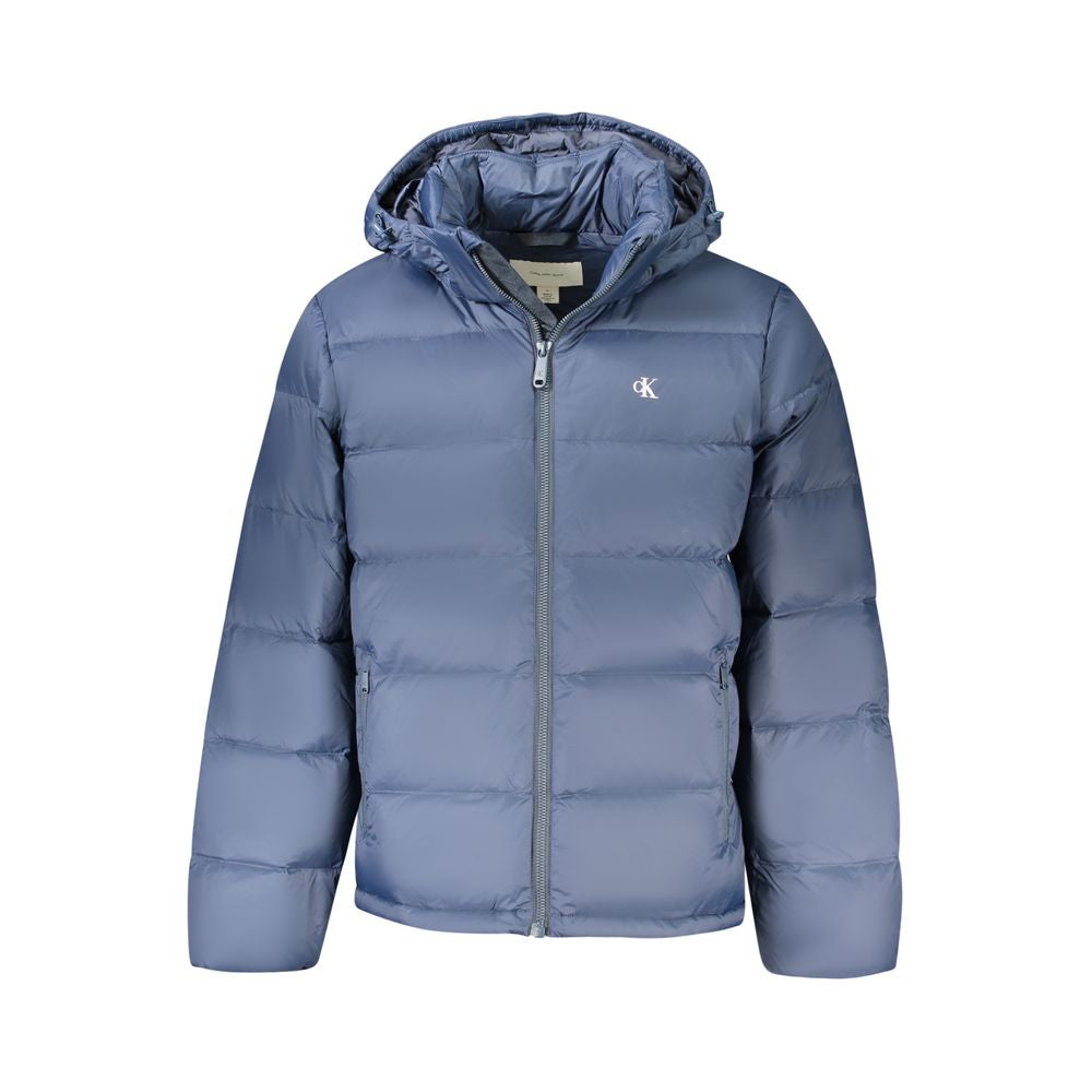 Herrenjacke aus Polyamid in Blau