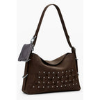 Braune Handtasche aus Polyethylen